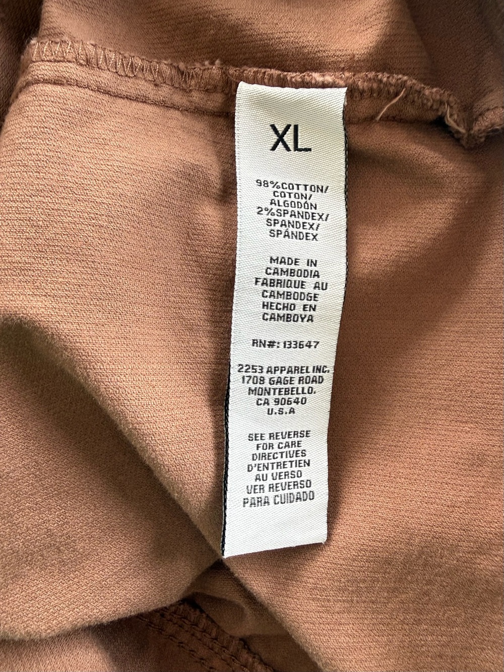 Celebrity Pink Brown Corduroy Button-Front Pinafore Dress XL - Picture 7 of 9